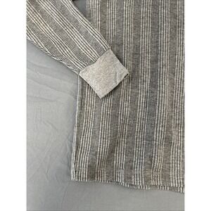 grey Dollar Ultra V-neck striped thermal top for men Size Xl